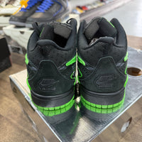 Green Strike Off-White Rubber Dunk Low (USED)