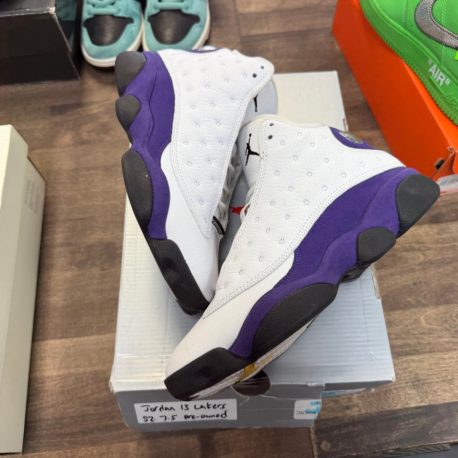 Lakers Jordan 13 Retro (USED)