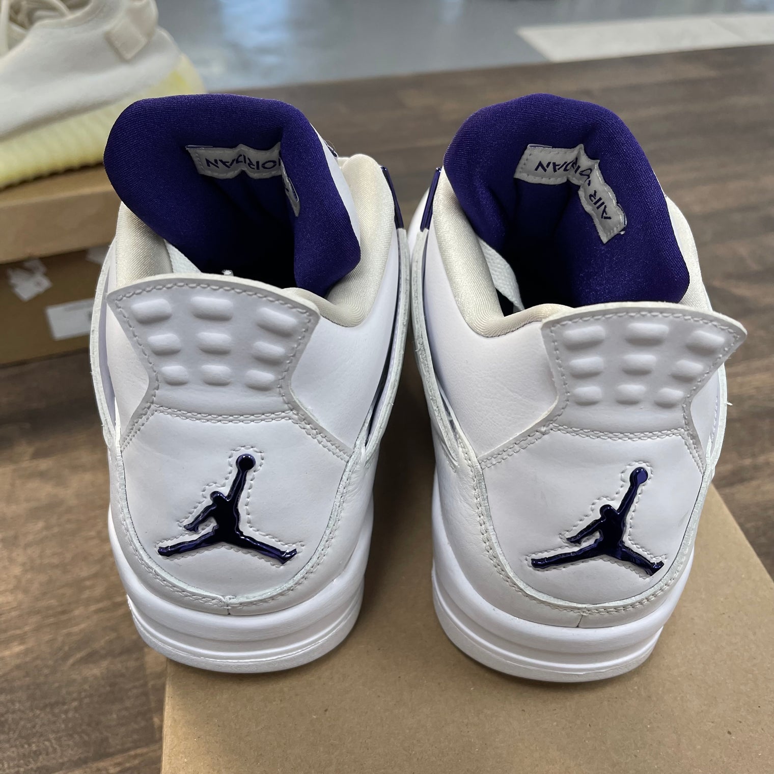 Metallic Purple Jordan 4 (USED,No Box)