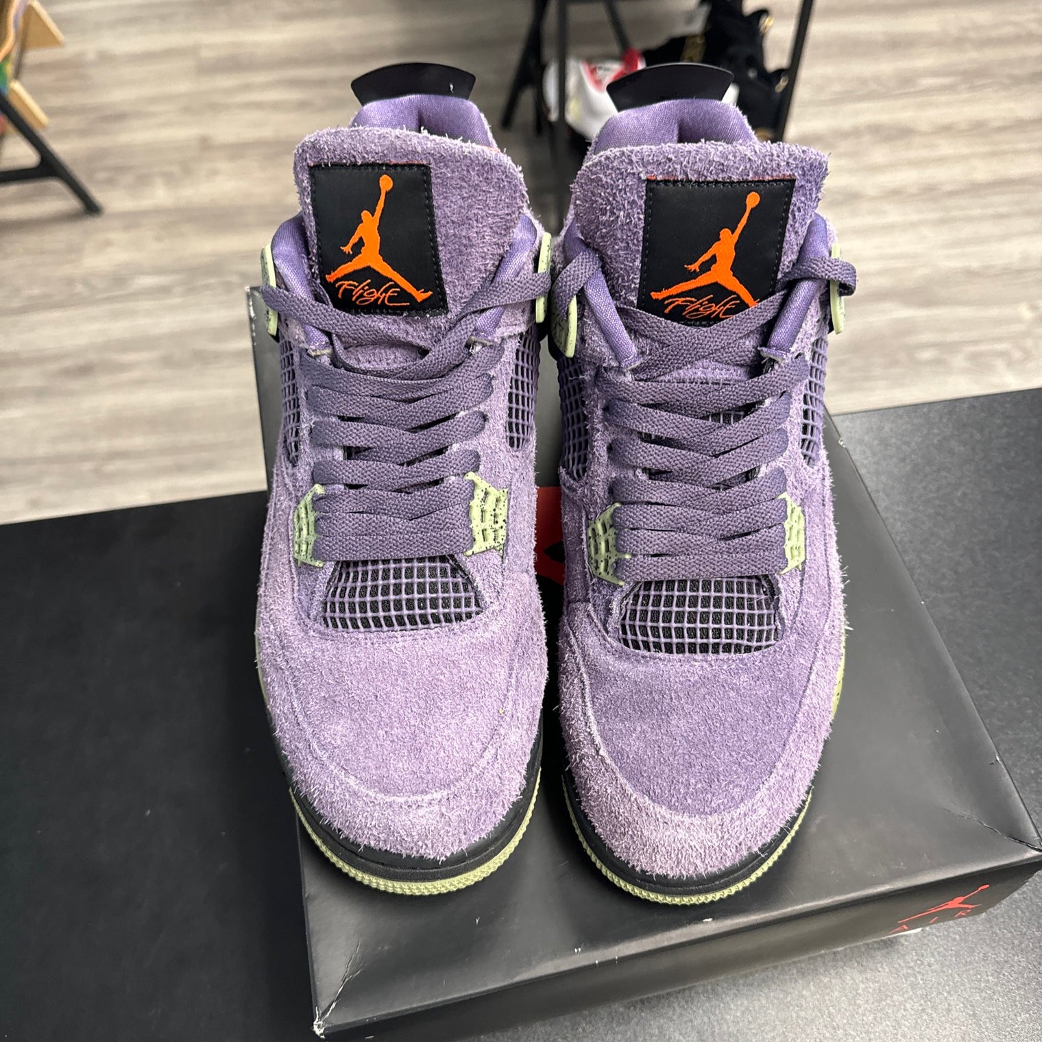 (W) Purple Canyon Jordan 4 (USED)