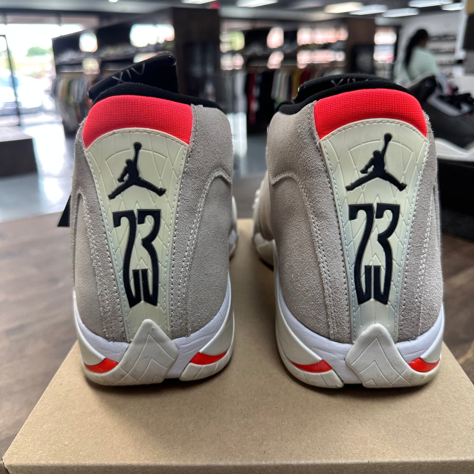 Desert Sand Jordan 14 (USED, No Box)