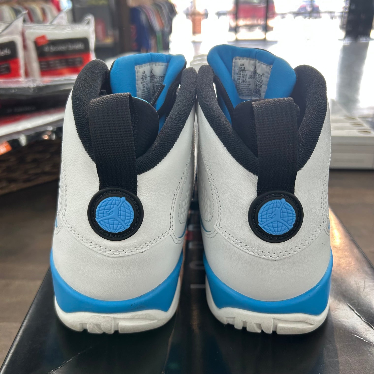 Powder Blue Jordan 9 Retro (USED)