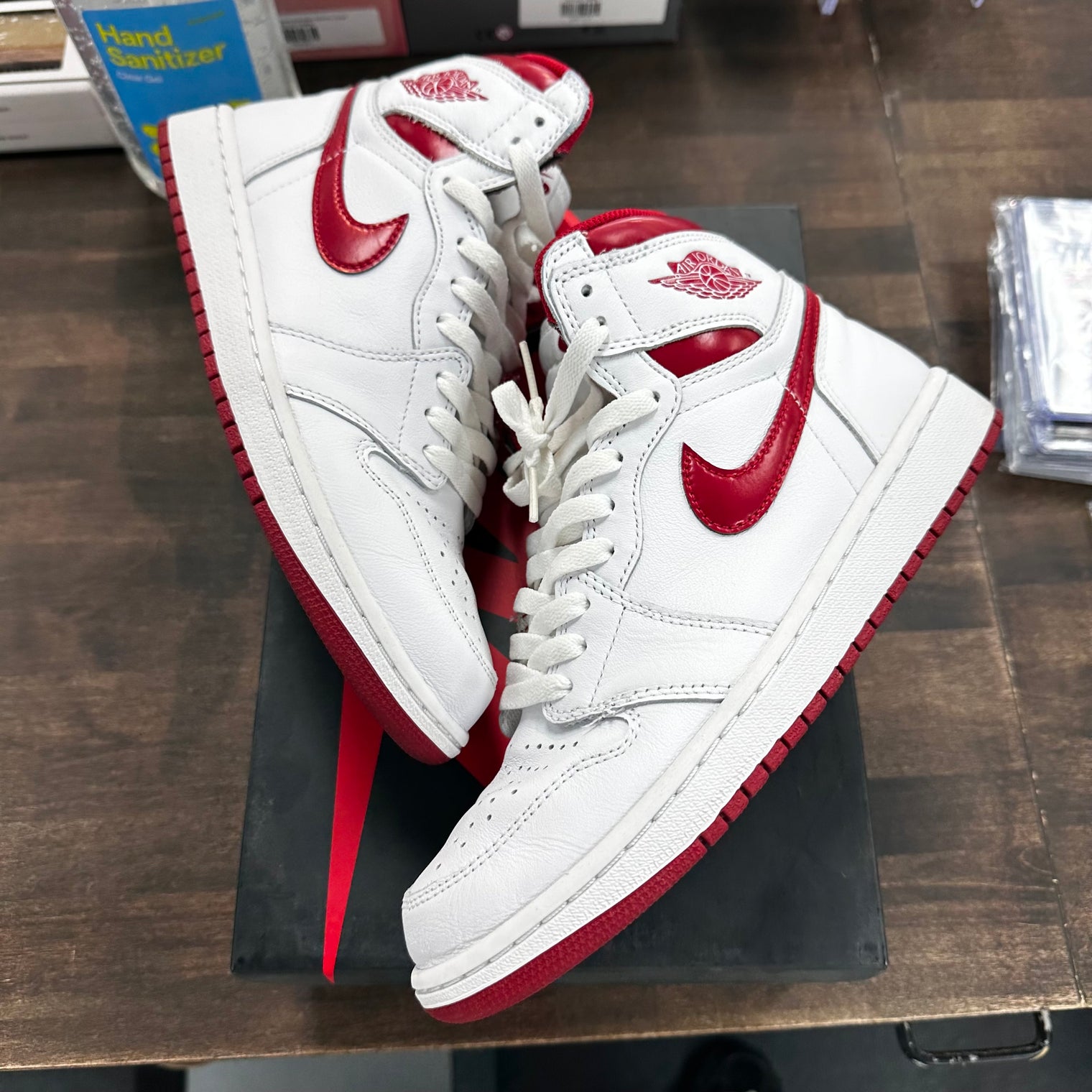 Metallic Red Jordan 1 High (2017) (USED)