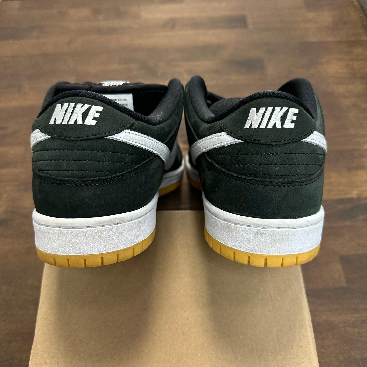 Black Gum Nike SB Dunk Low (USED, NO BOX)