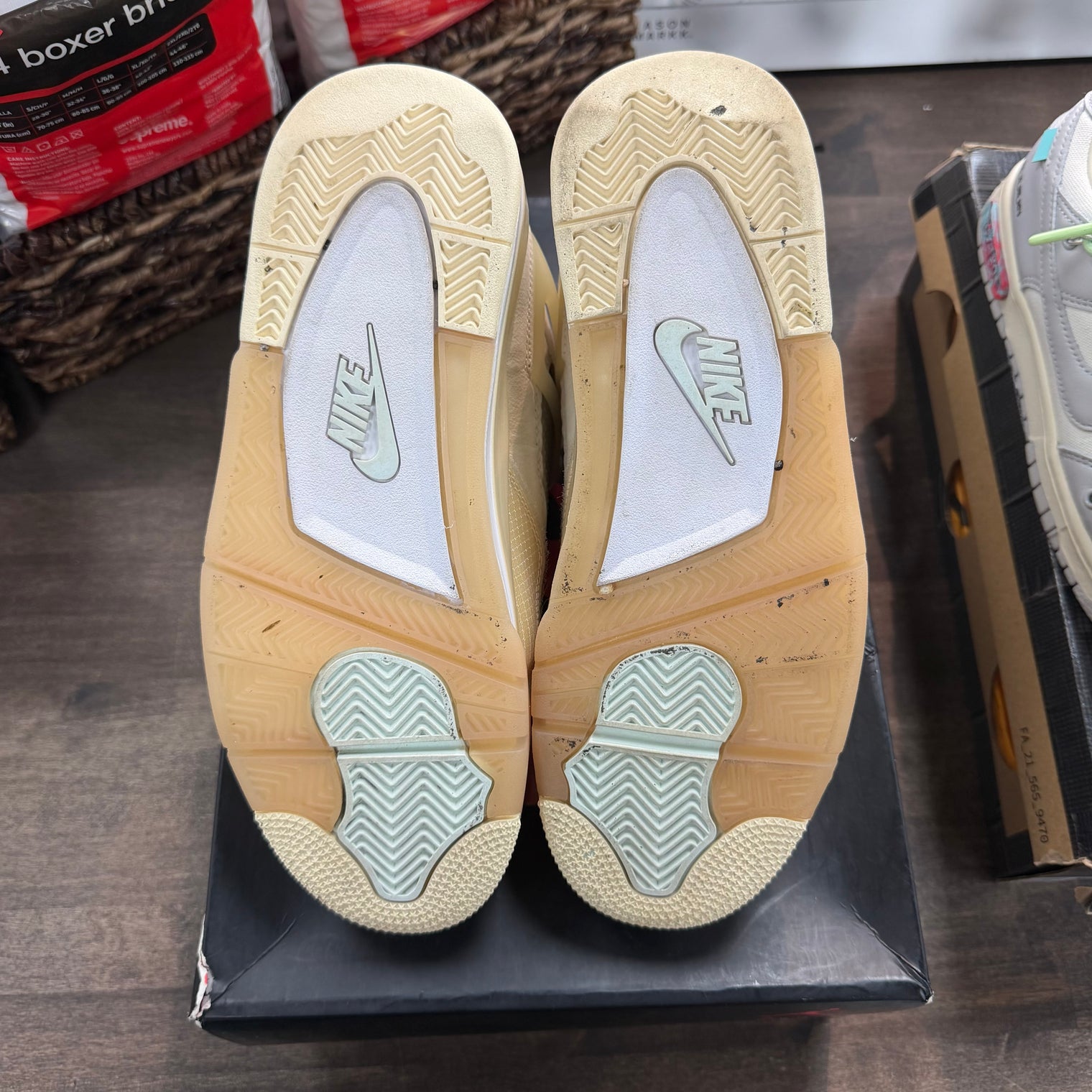 (W) Sail Off-White Jordan 4 SP (USED)
