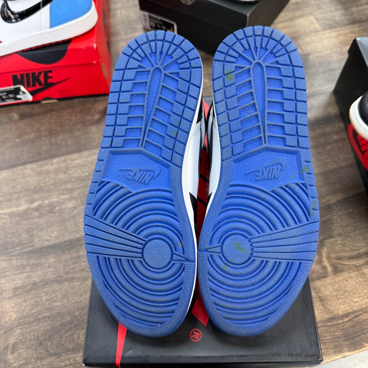 Royal Toe Jordan 1 High (USED)