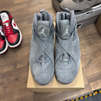 Cool Grey Jordan 8 Retro (USED, No Box)