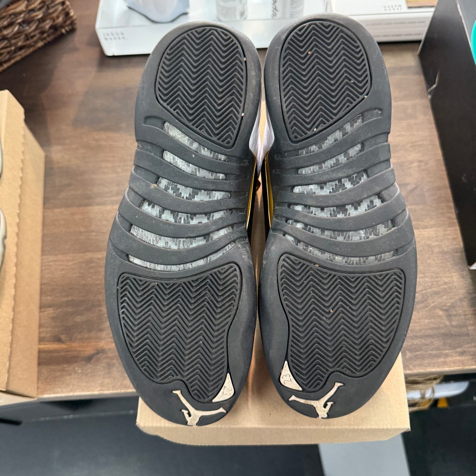 Royalty Taxi Jordan 12 (USED, No Box)