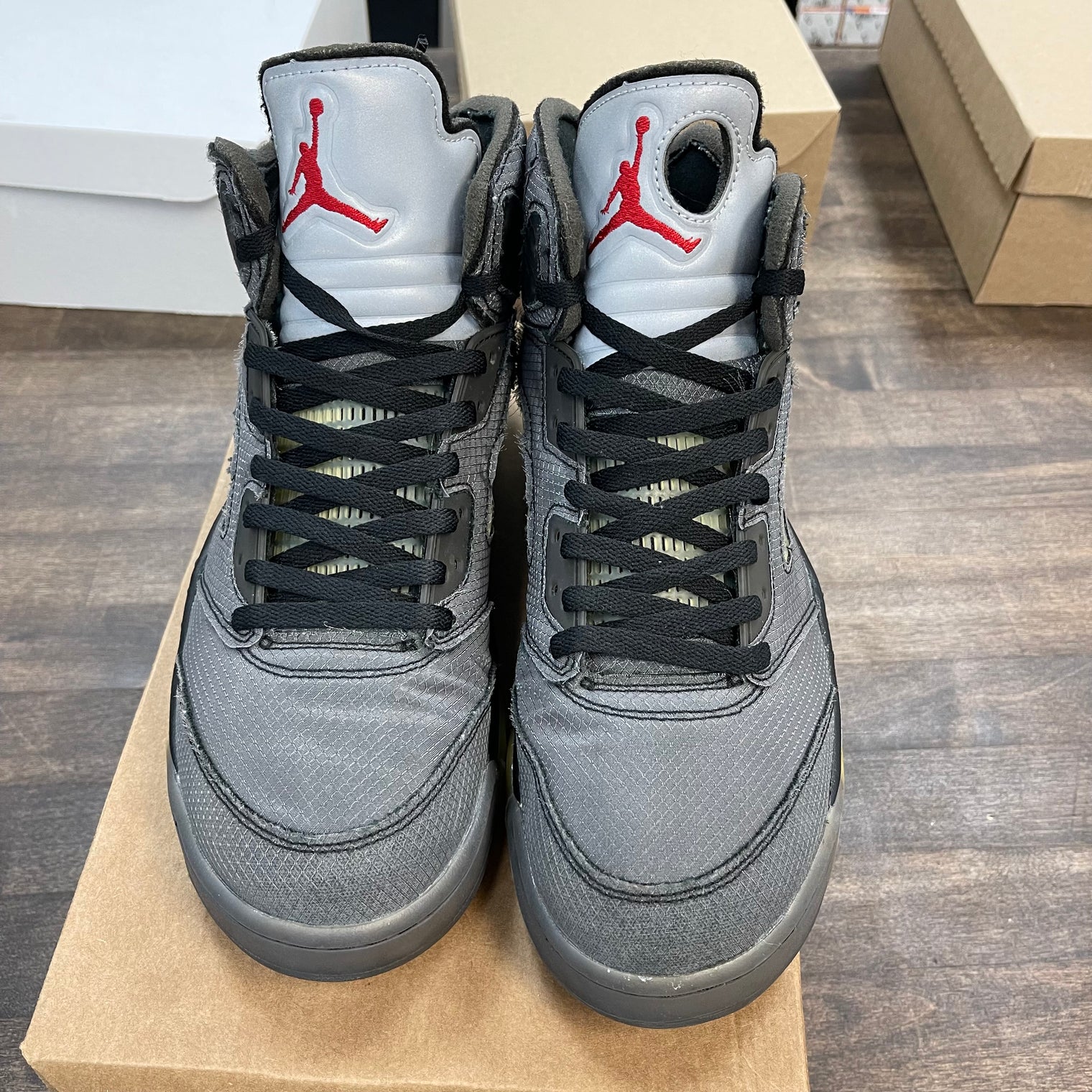 Muslin Jordan 5 Off White (USED, No Box)