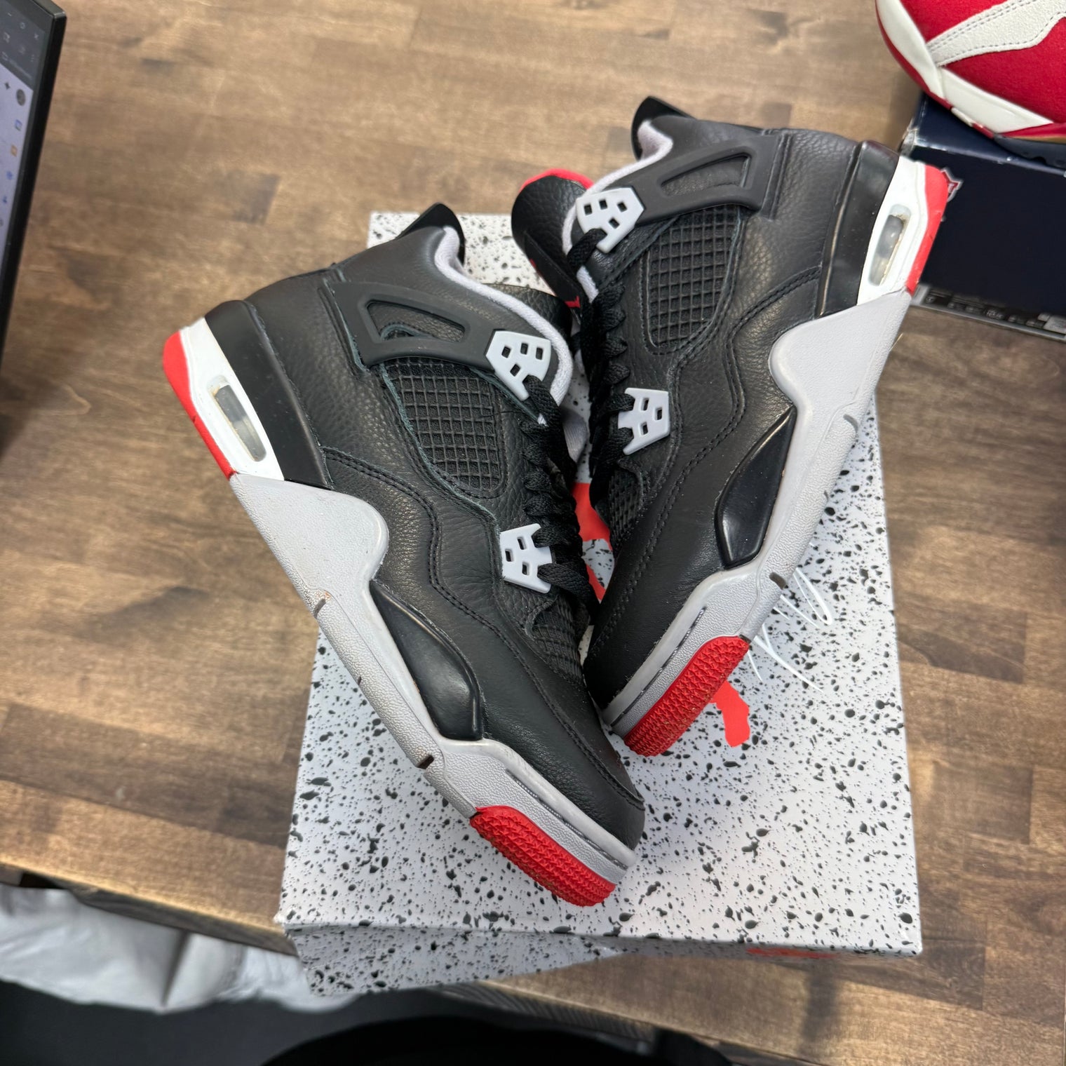 (GS) Bred Reimagined Jordan 4 (USED)