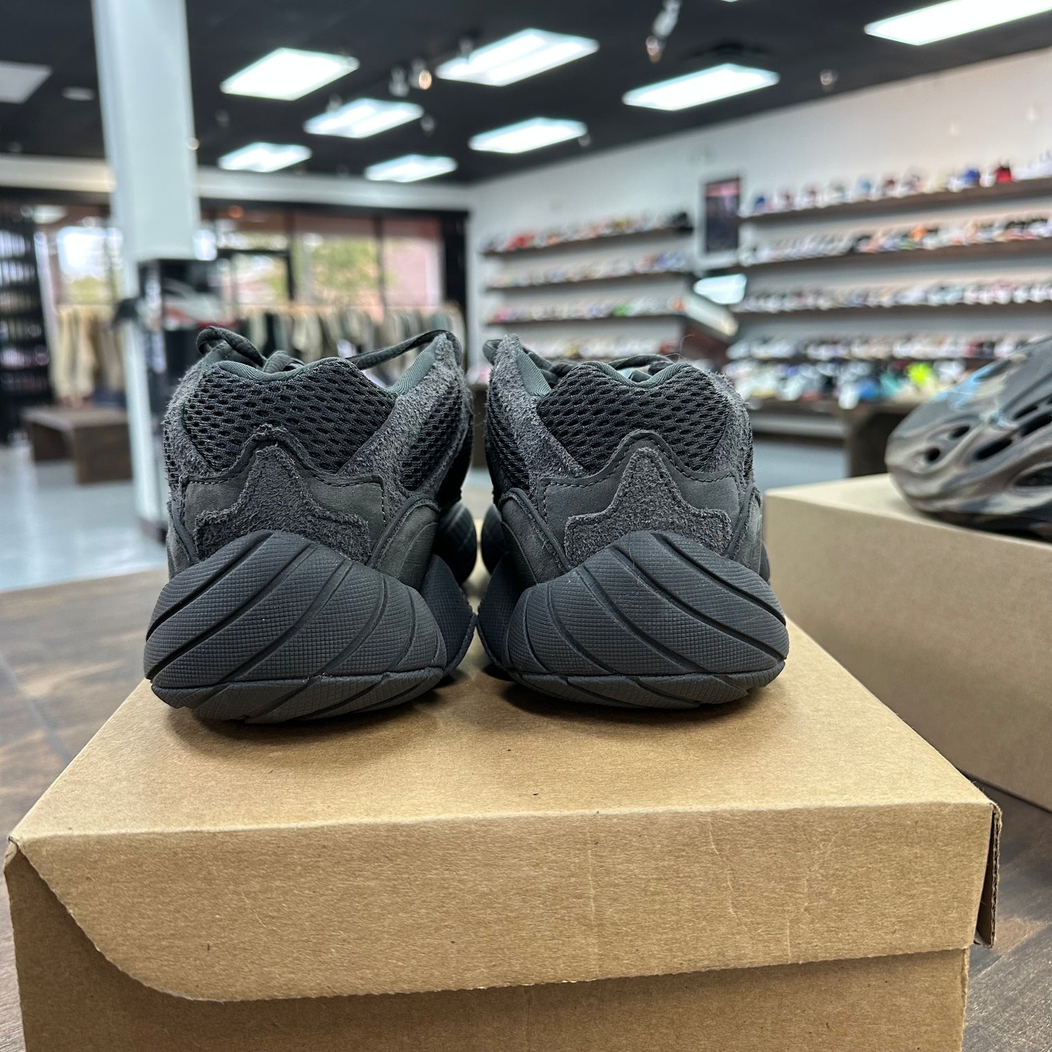 Utility Black Yeezy 500 (USED, No Box)