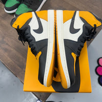 Taxi Yellow Toe Jordan 1 High (USED)