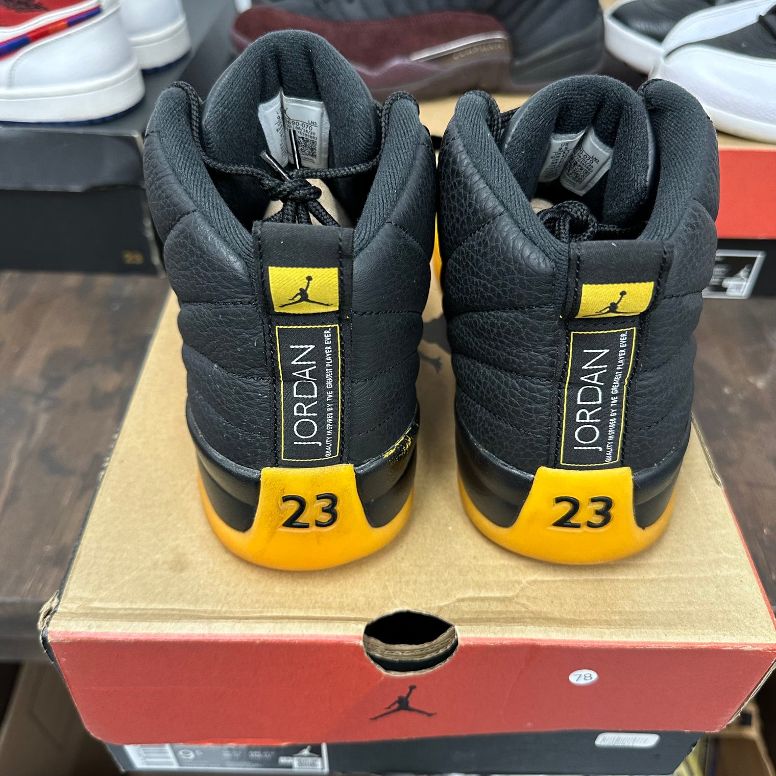 University Gold Jordan 12 (USED)