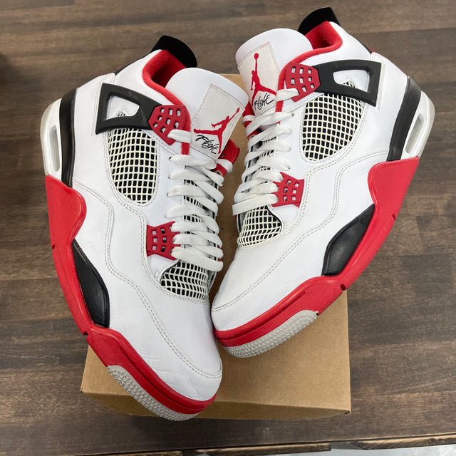 Fire Red Jordan 4 2020 (USED, No Box)