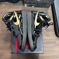 Black Metallic Gold Jordan 1 High (GS) (USED)