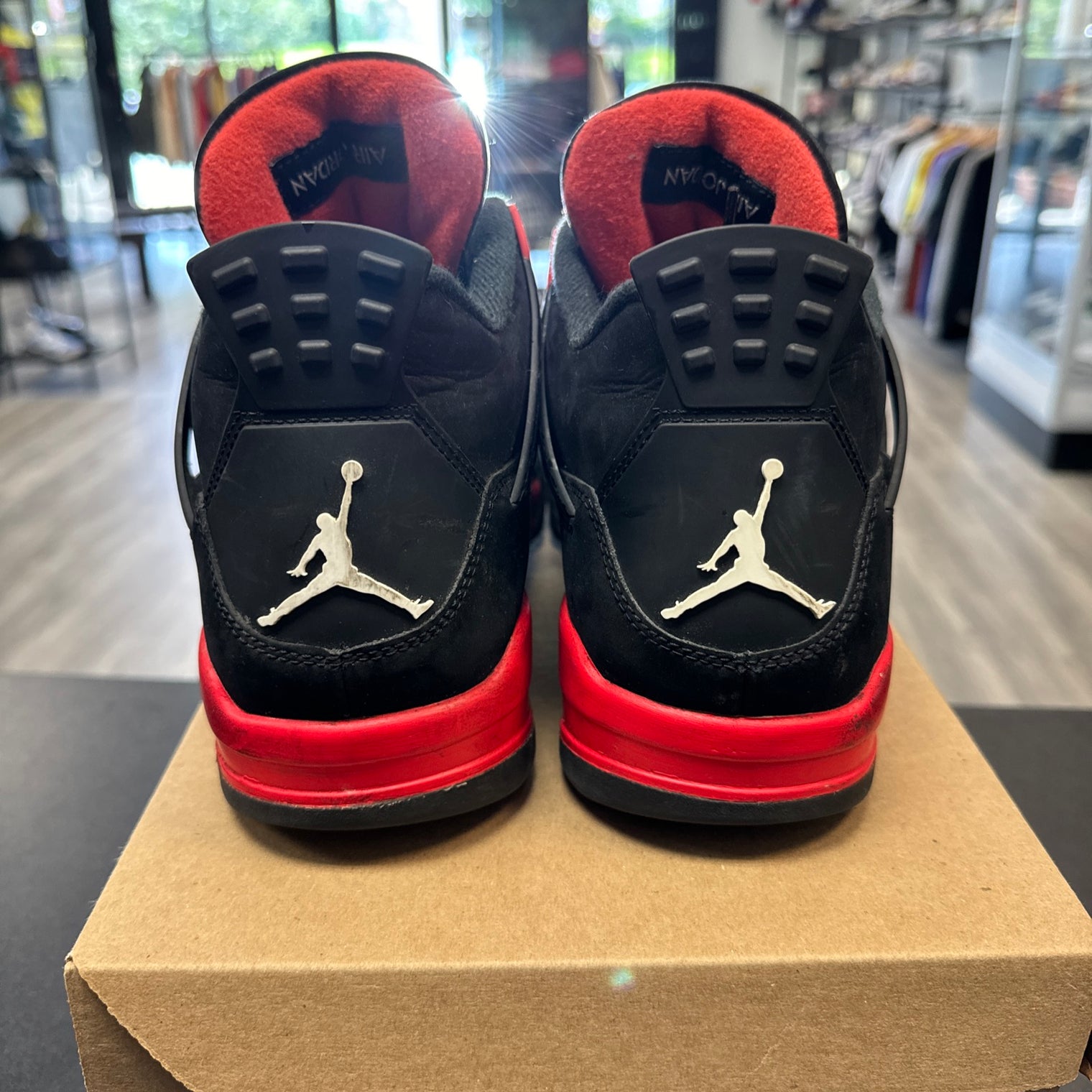 Red Thunder Jordan 4 (USED, No box)