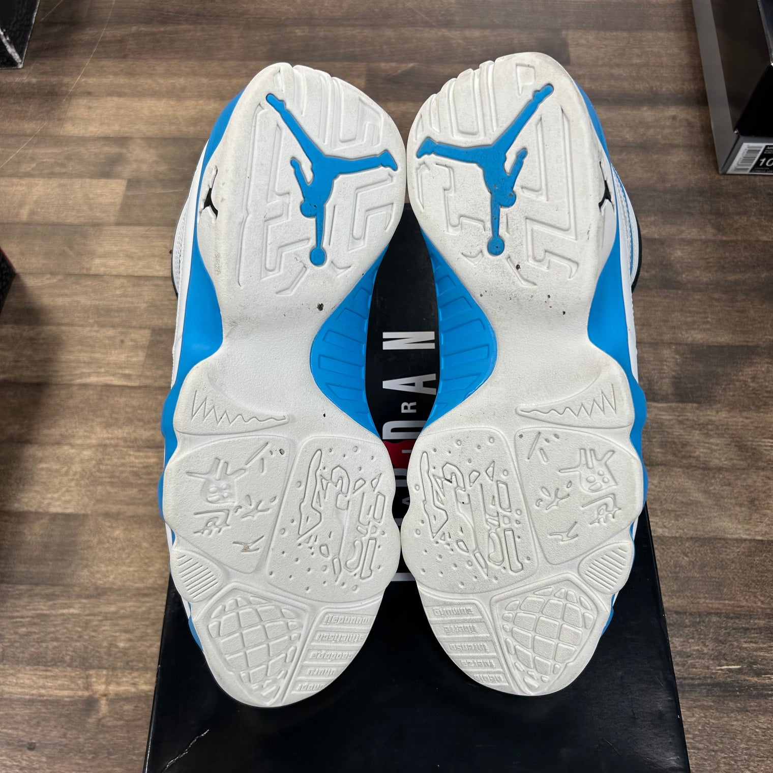 Powder Blue Jordan 9 Retro (USED)