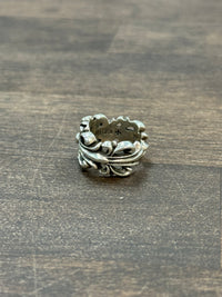 Size 6 | Chrome Hearts Double Floral Ring (USED)