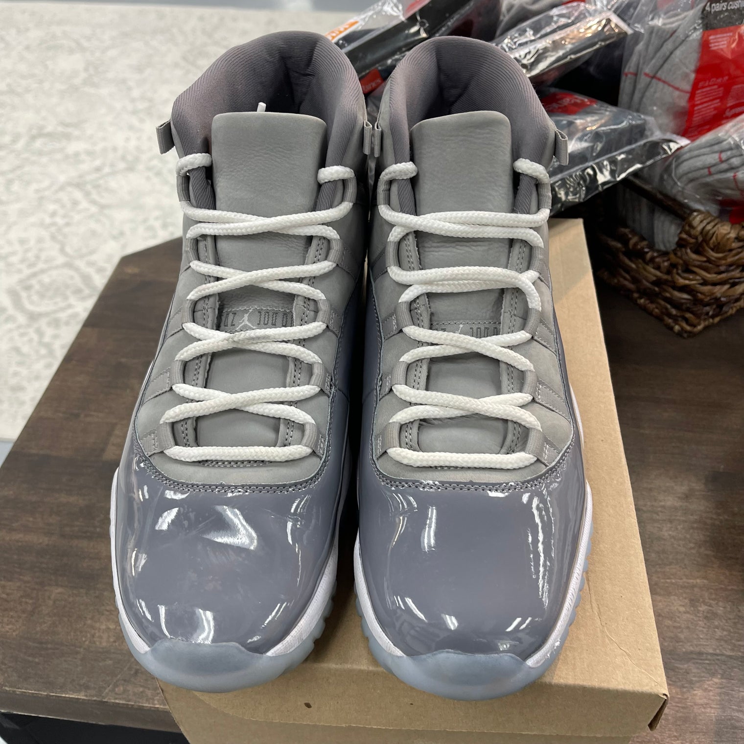 Cool Grey Jordan 11 (USED,No Box)