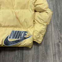 Supreme Nike Pale Yellow Puffer Jacket (USED)