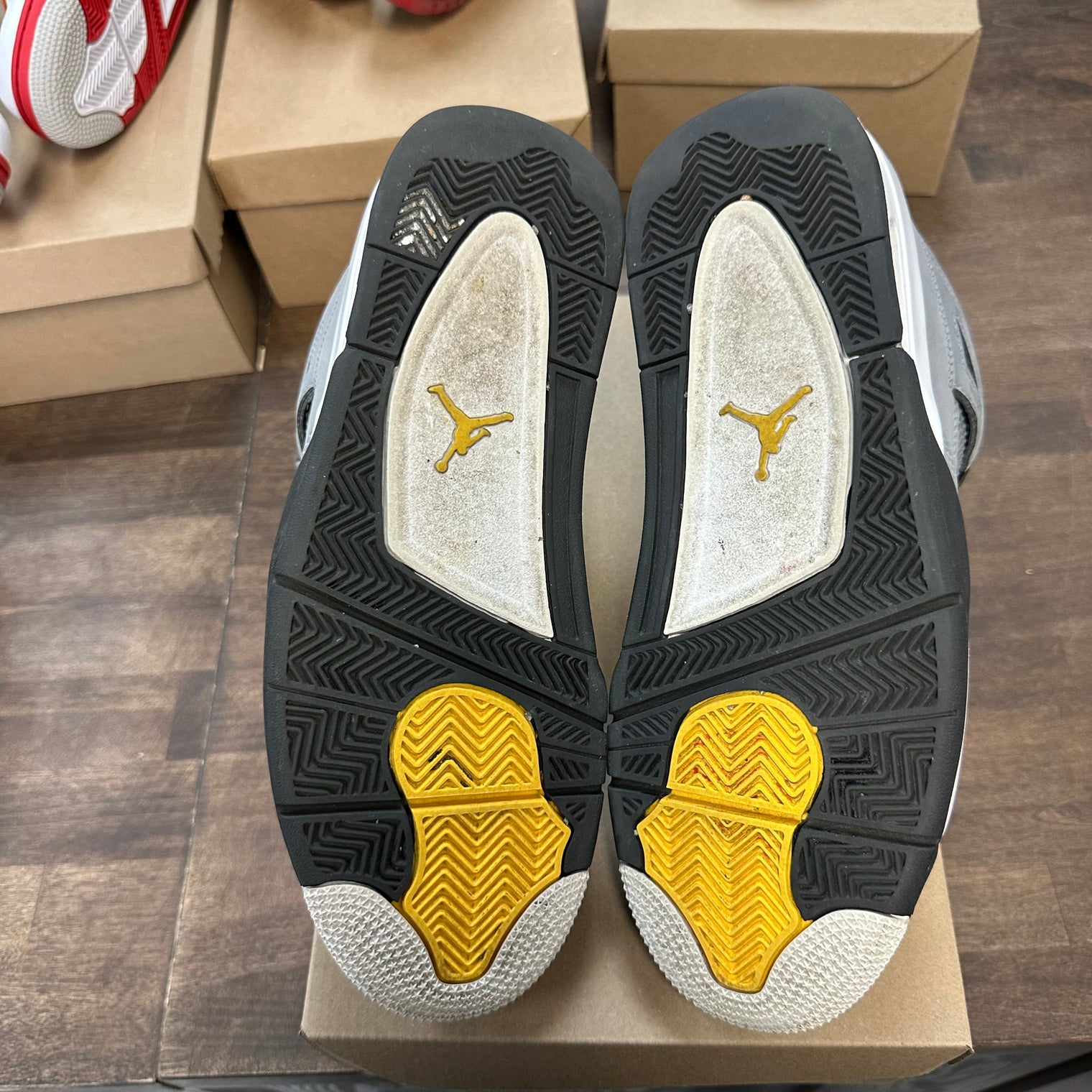 Cool Grey Jordan 4 (USED,No Box)