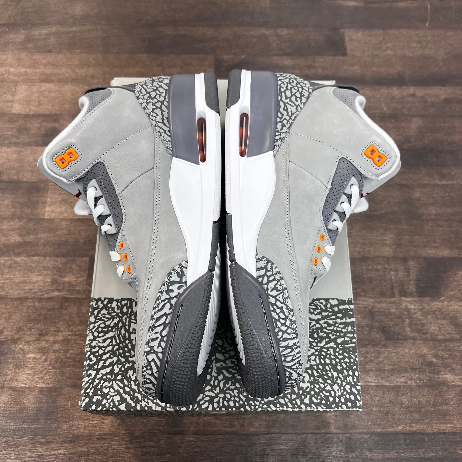 Cool Grey Jordan 3 (Lightly Worn)