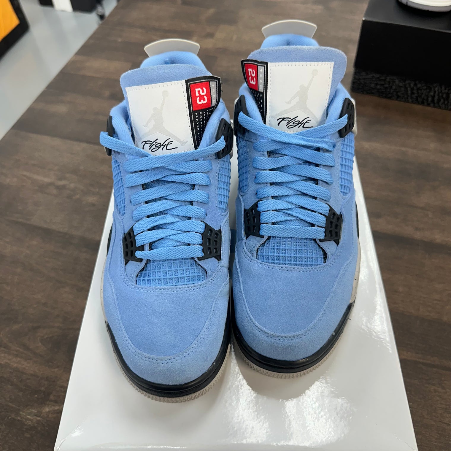 University Blue Jordan 4 (USED)