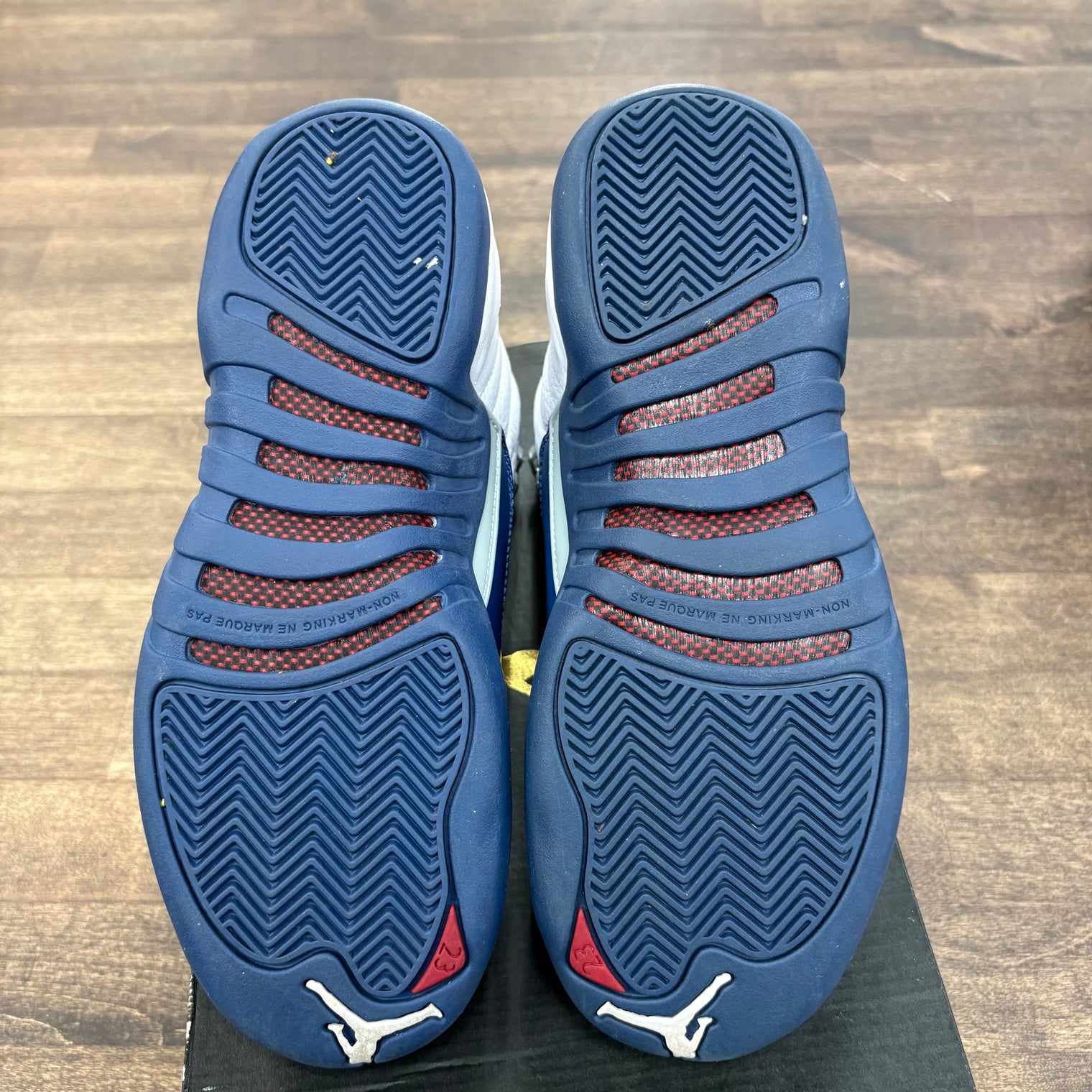 French Blue Jordan 12 (GS) (USED, Replacement Box)