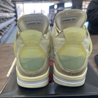 (W) Off-White Sail Jordan 4 (USED)