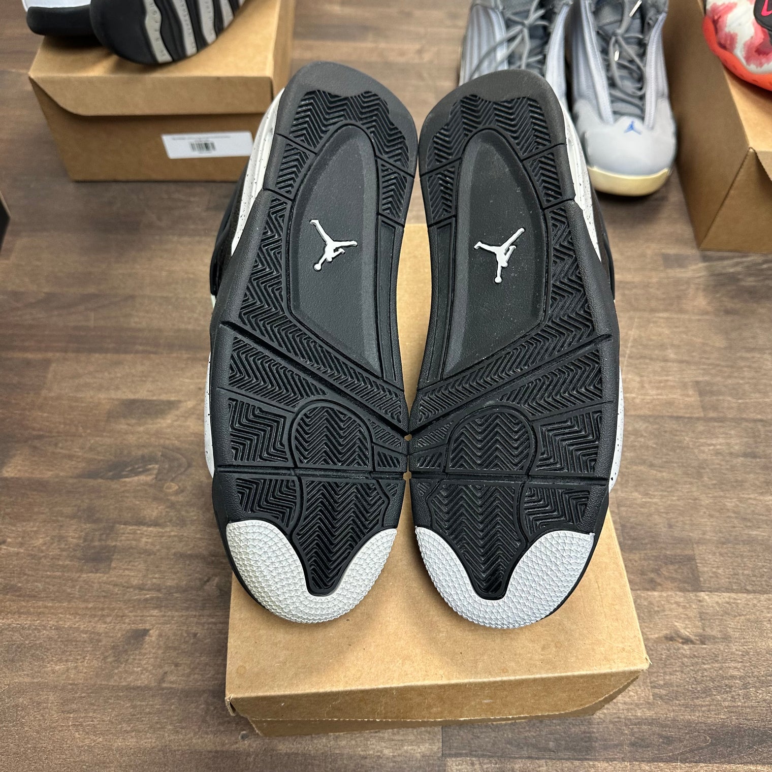 Oreo Jordan 4 LS (2015) (USED, No Box)