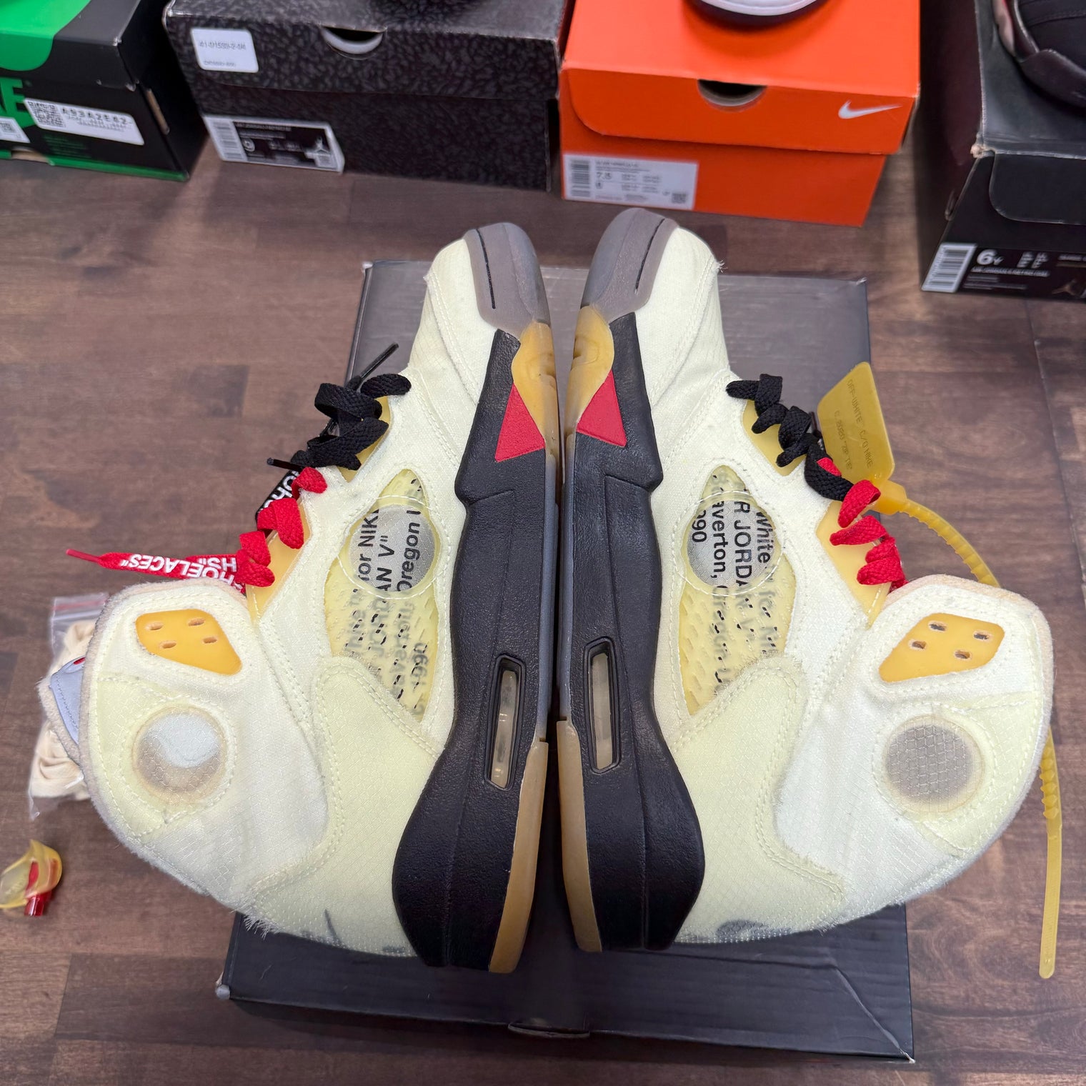 Sail Off-White Jordan 5 (USED)