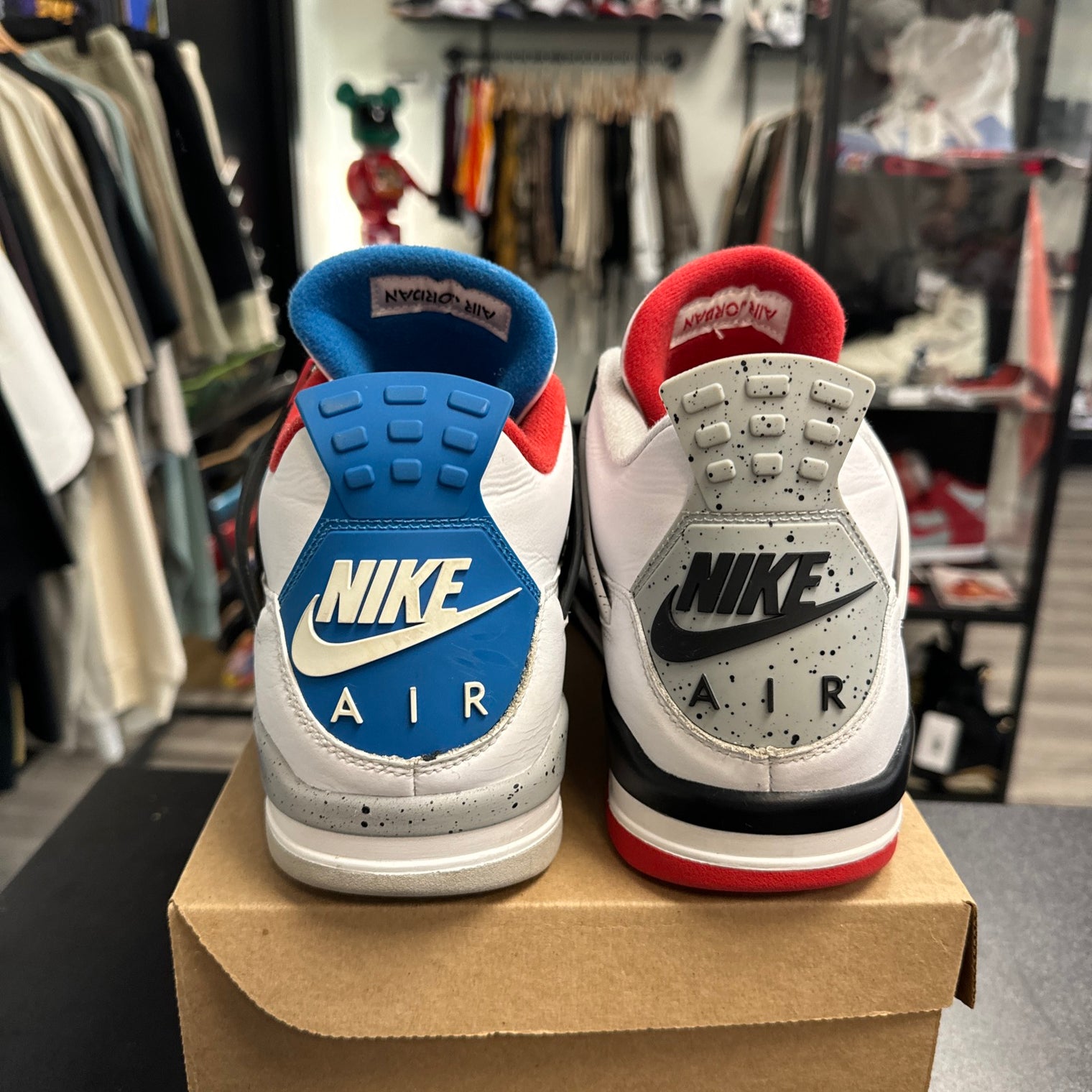 What The Jordan 4 (USED;NO BOX)