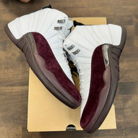 (W) White A Ma Maniere Jordan 12 (USED)