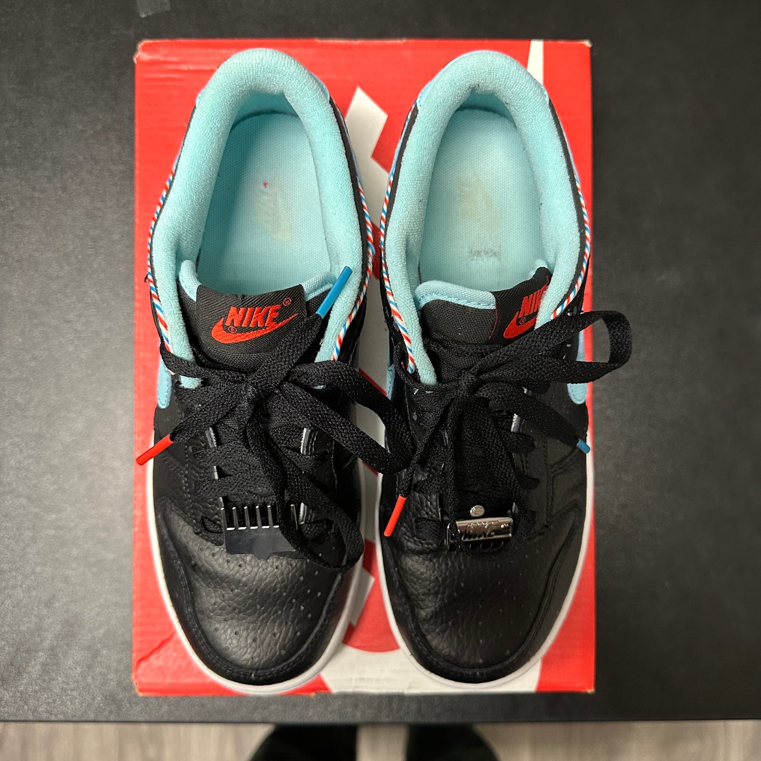 GS Nike Dunk Low Barbershop Black (Used)