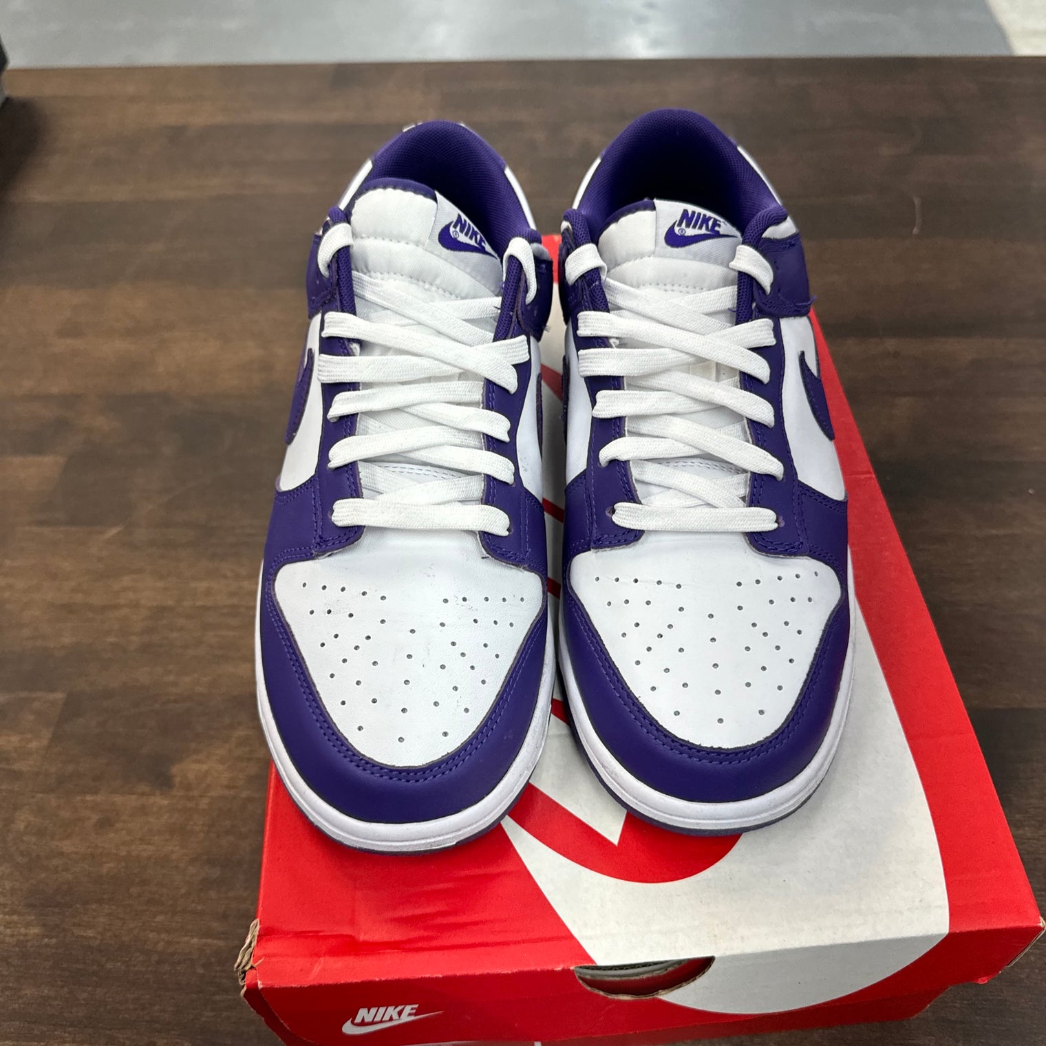 Nike Dunk Low Retro Court Purple 2022 (USED, no box)