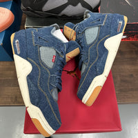Levi's Denim Jordan 4 Retro (Tag With Levi's Logo) (USED)