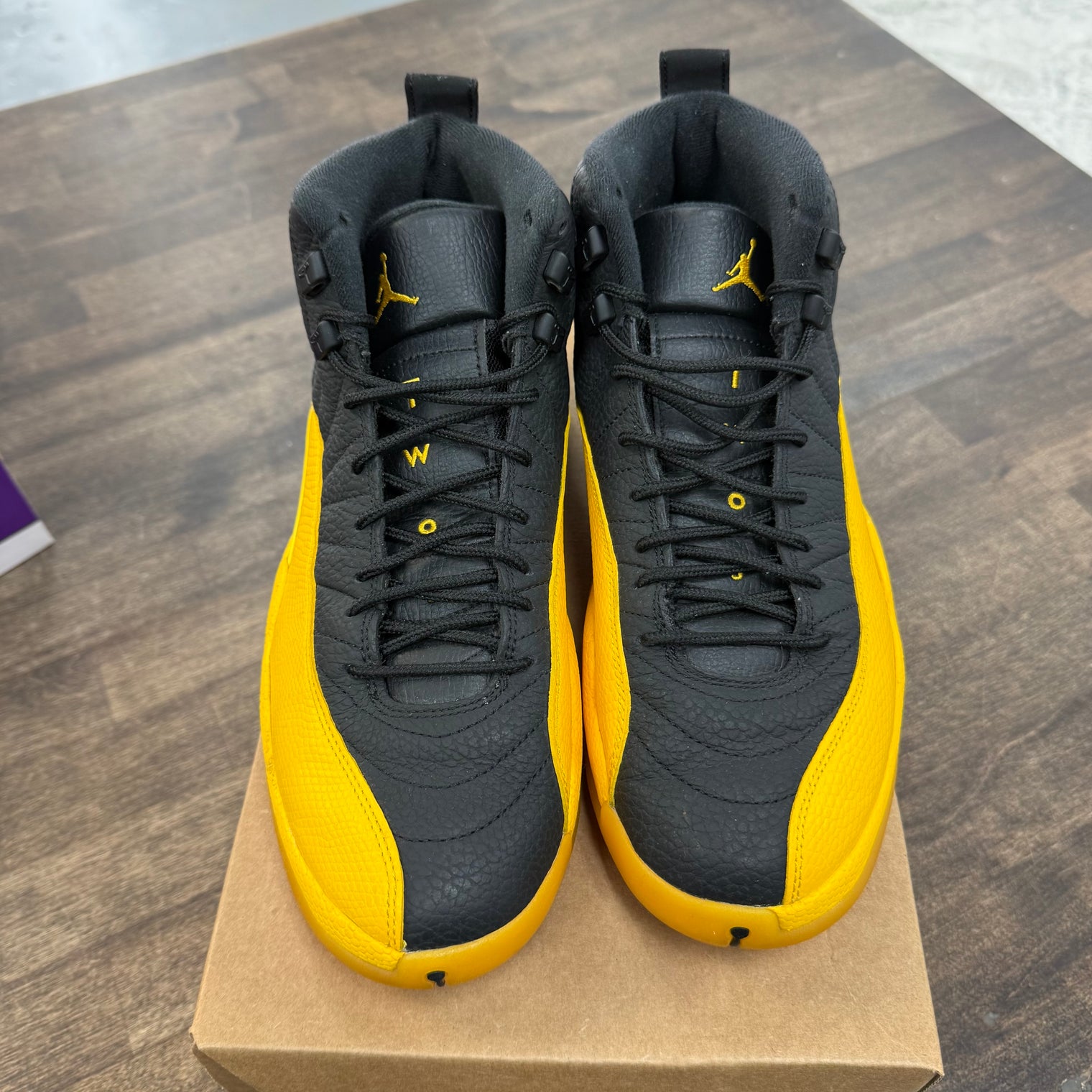 University Gold Jordan 12 (USED, No Box)