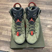 Travis Scott Olive Jordan 6 Retro (USED)