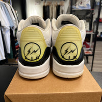 Jordan 3 Retro SP x Fragment Design Mid White (USED, no box)