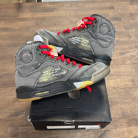 Off-White Muslin Jordan 5 (USED)