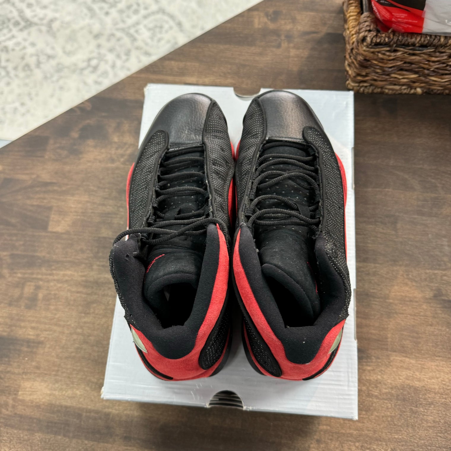 Bred Jordan 13 (USED,REPLACEMENT BOX)