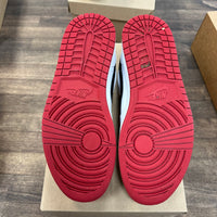 White Gym Red Jordan 1 Low (USED, No Box)