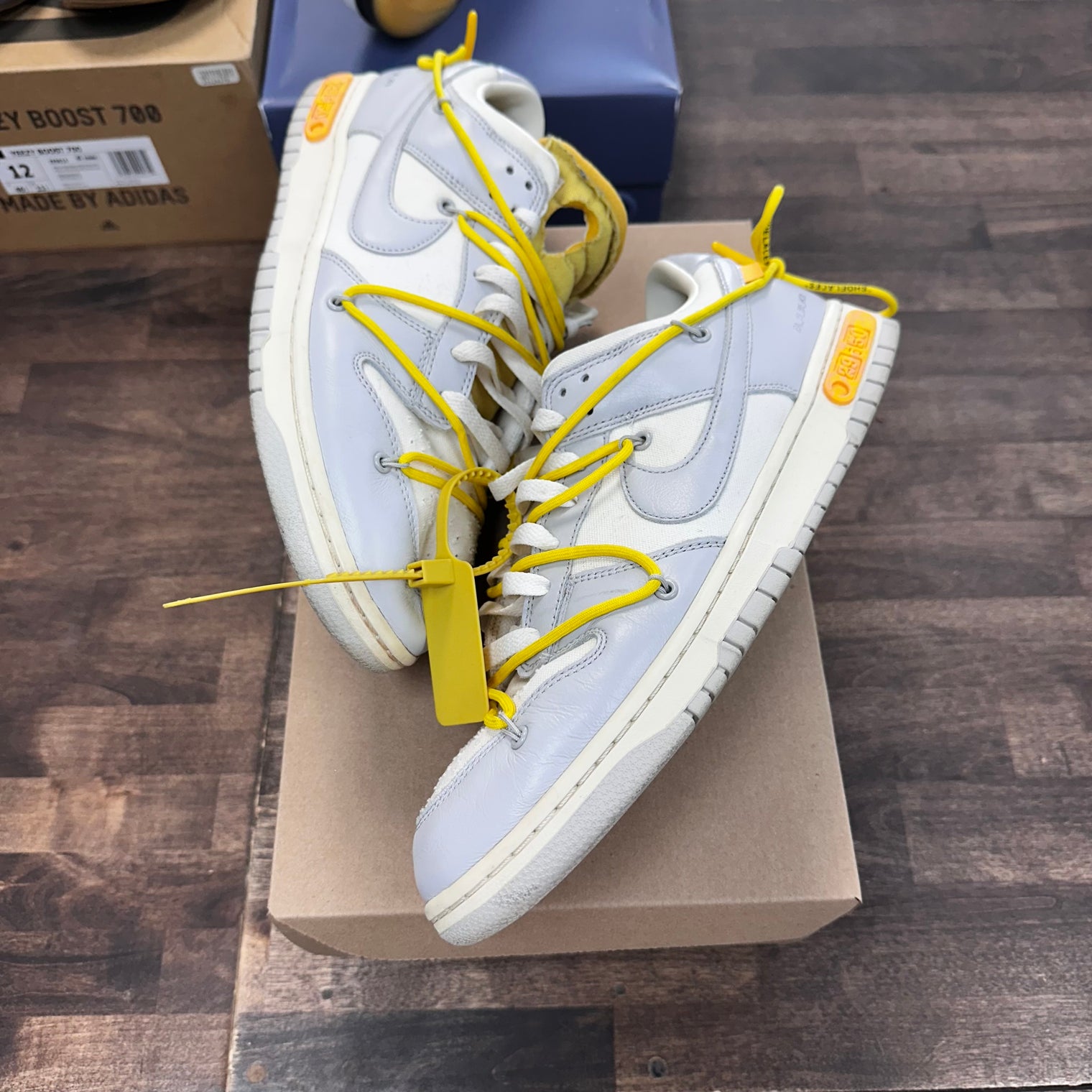 Lot 29 of 50 Off-White Dunk Low (USED,No Box)
