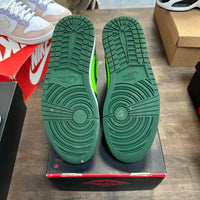 Air Jordan 1 Retro Mid Gorge Green (Used, No Insoles, No Box)