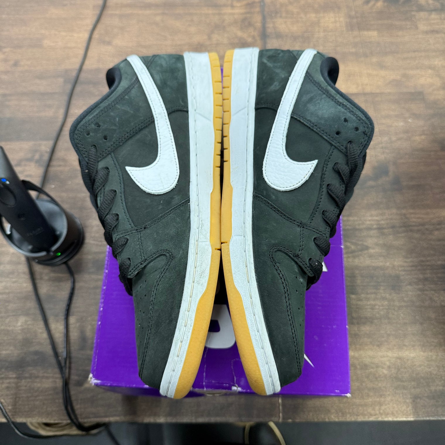 Black Gum Nike SB Dunk Low Pro (USED)