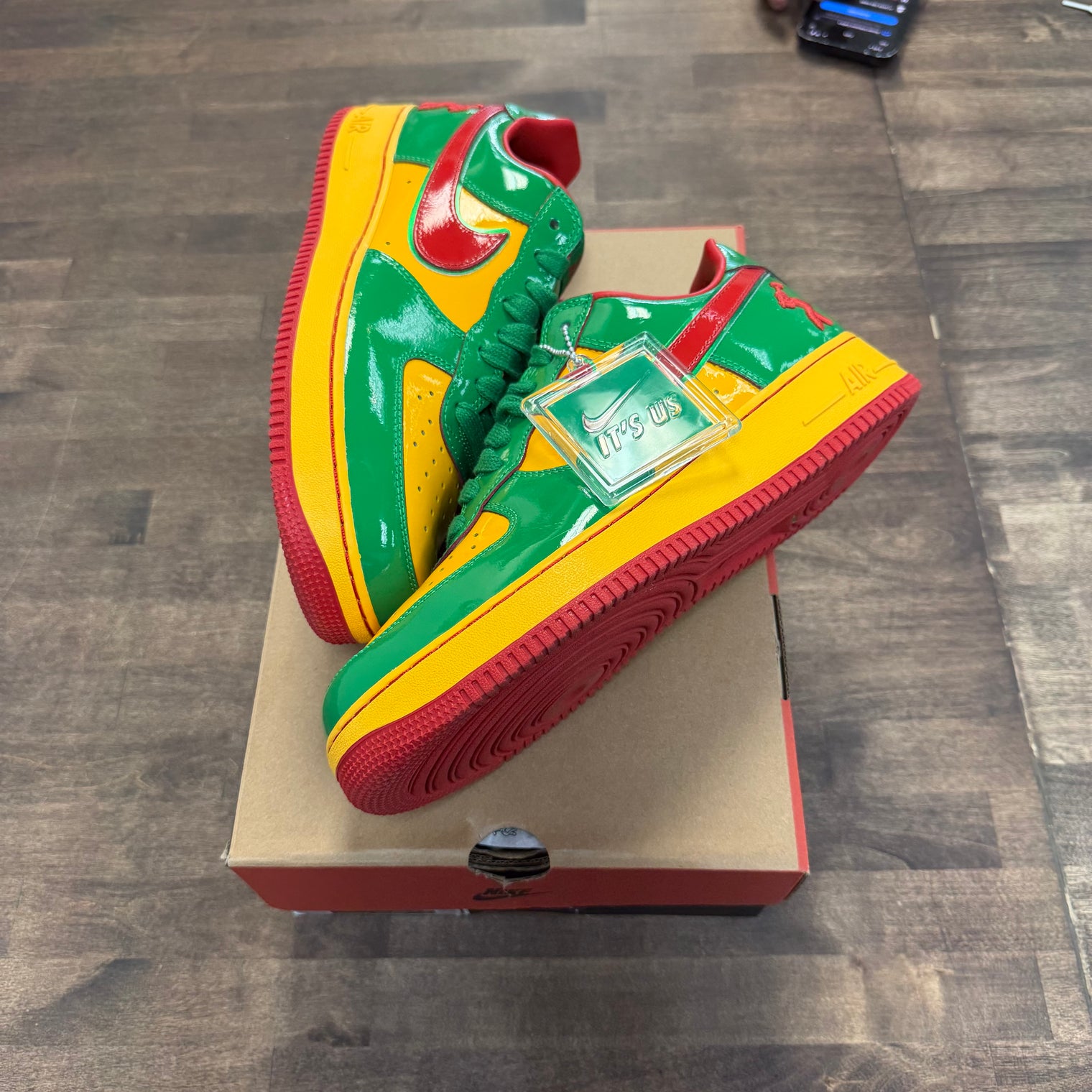 Lil Yachty Concrete Boys Lucky Green Air Force 1 Low (USED)