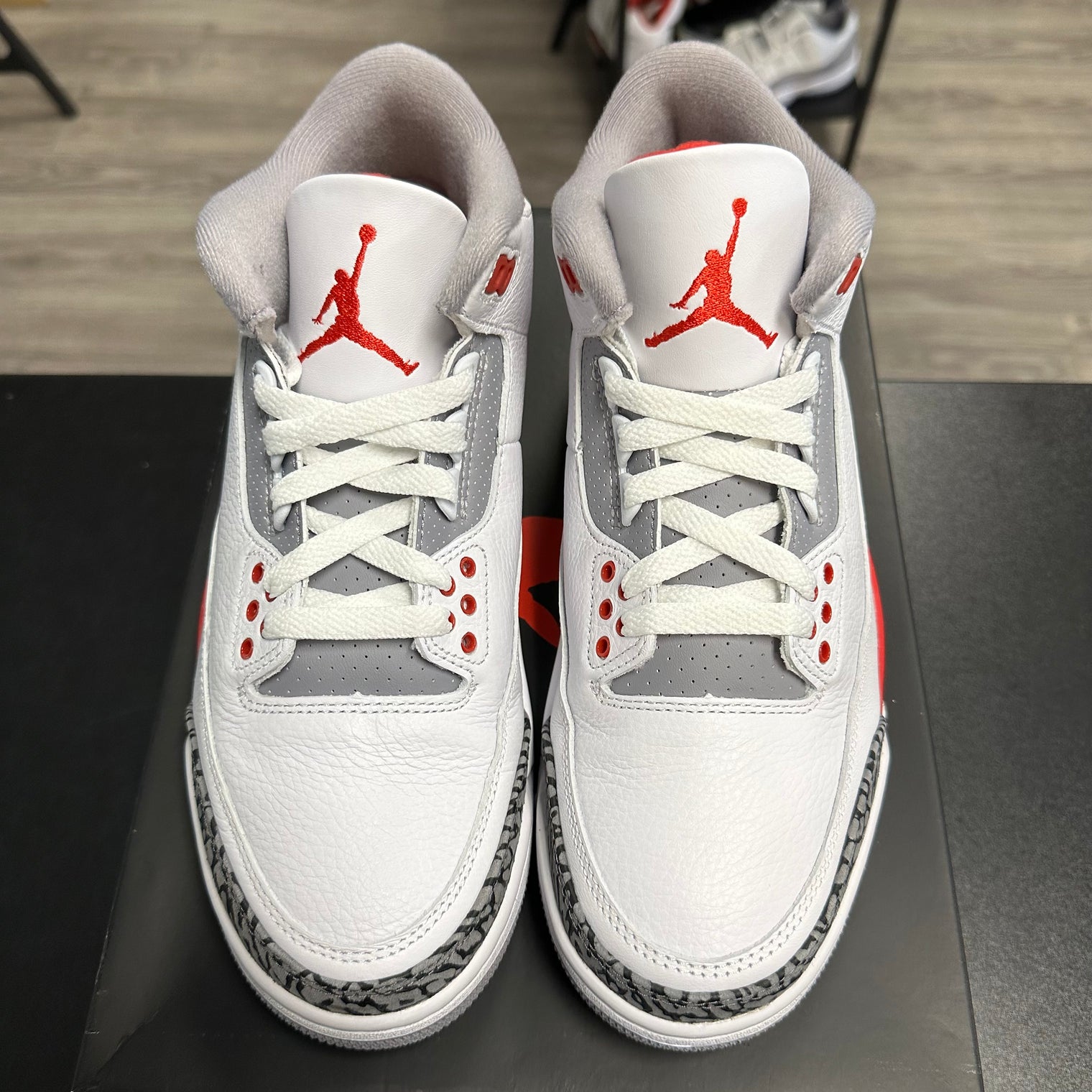 Fire Red Jordan 3 Retro (USED)