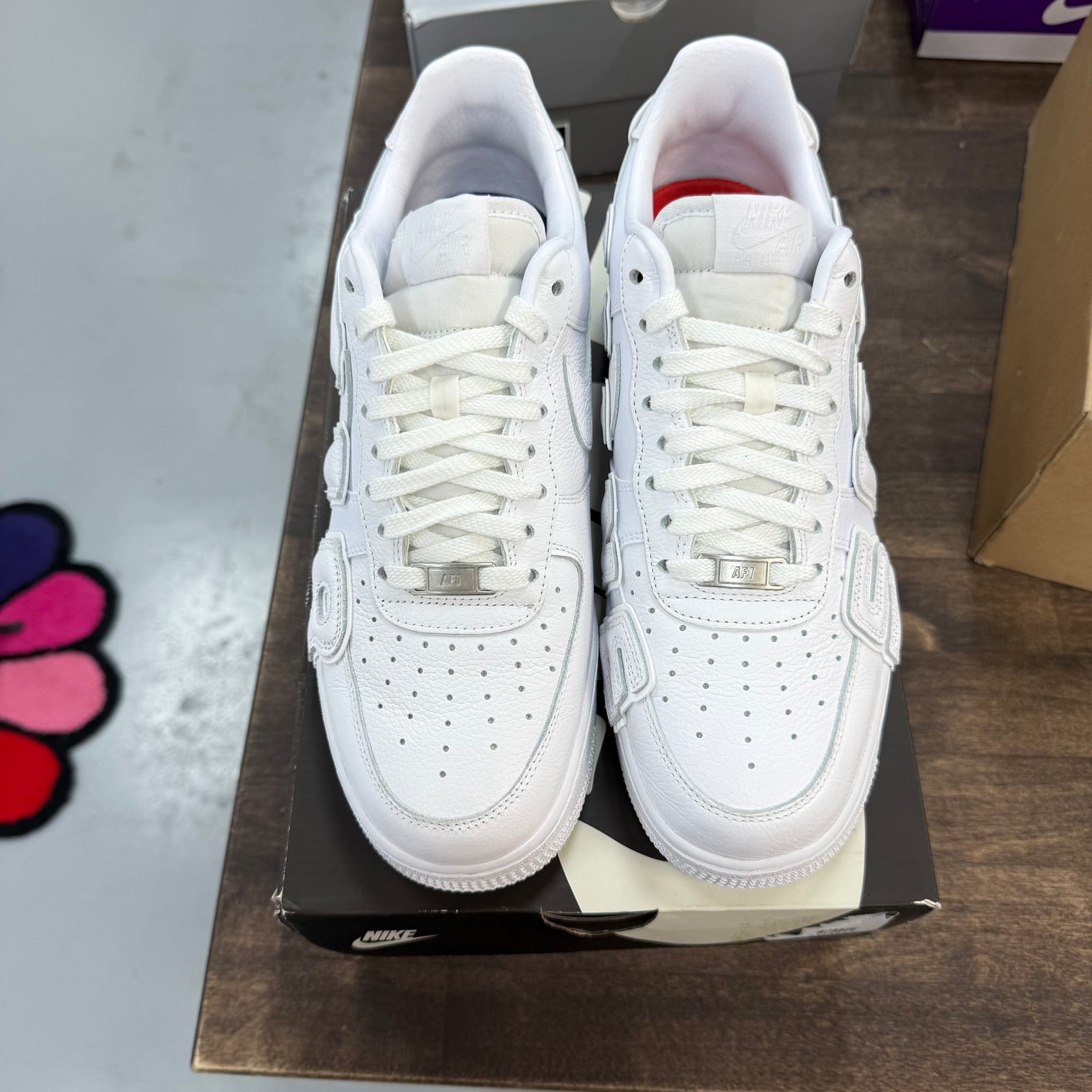 White CPFM Cactus Plant Flea Market Air Force 1 Low (USED)