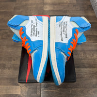Jordan 1 Retro High Off-White University Blue (USED)
