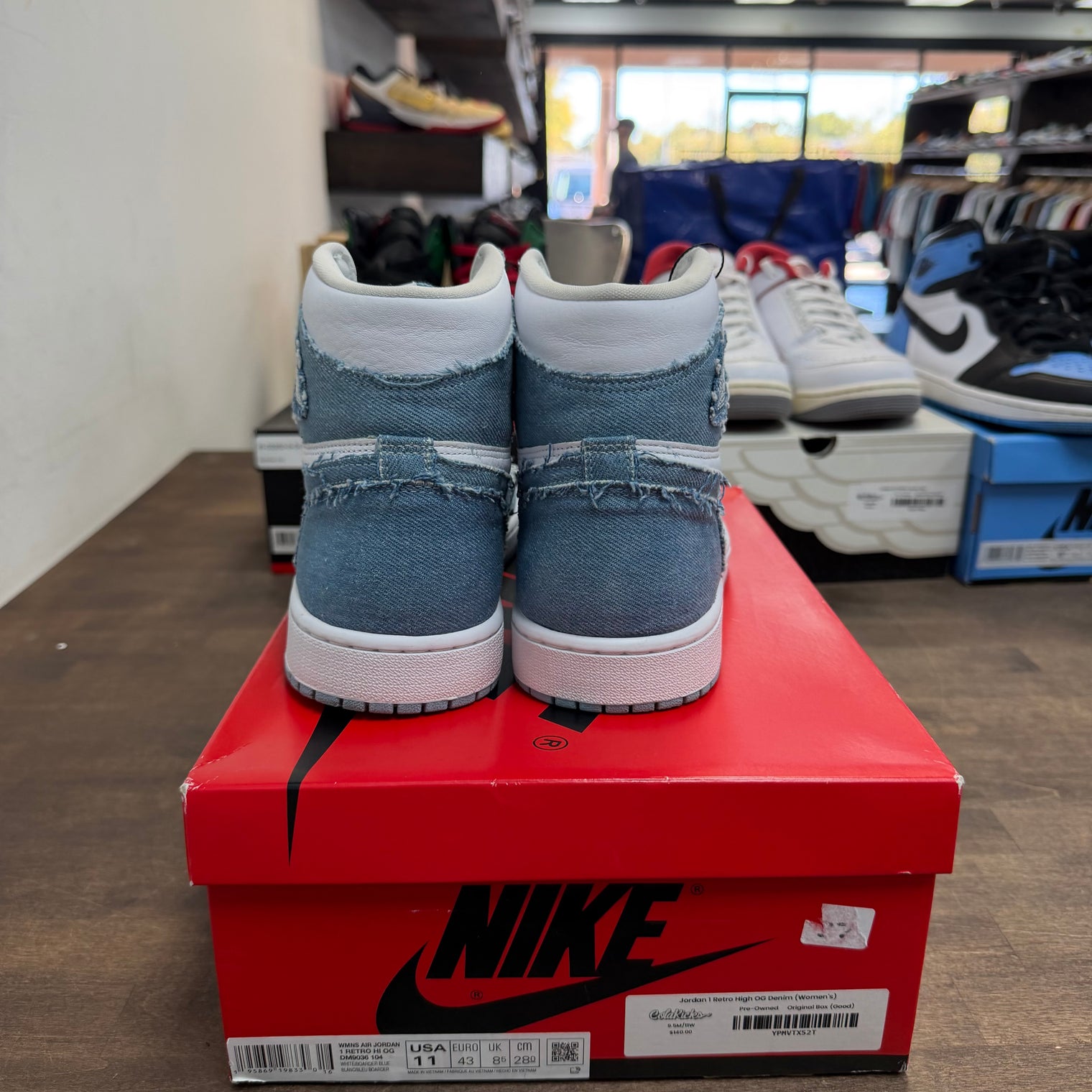 Denim Jordan 1 Retro High OG (USED)
